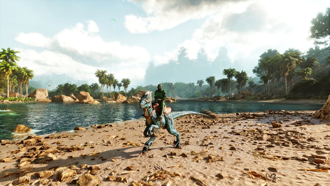 [19/04/2024] Ark: Survival Ascended - Die Umgebung unserer genutzten Benchmark-Szene