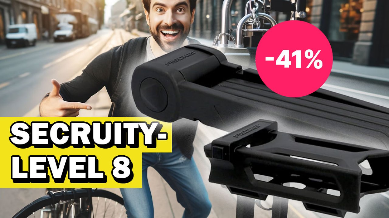 [05/04/2024] Besser als Abus? Jetzt 41 % sparen: Dieses tausendfach verkaufte Fahrrad Faltschloss mit Halterung für 18,79€ schützt sicher vor Diebstahl
