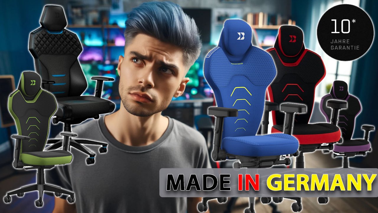 [25/04/2024] Was hat es mit diesem Gaming-Stuhl aus Deutschland auf sich, der 10 Jahre Garantie bietet? (1)