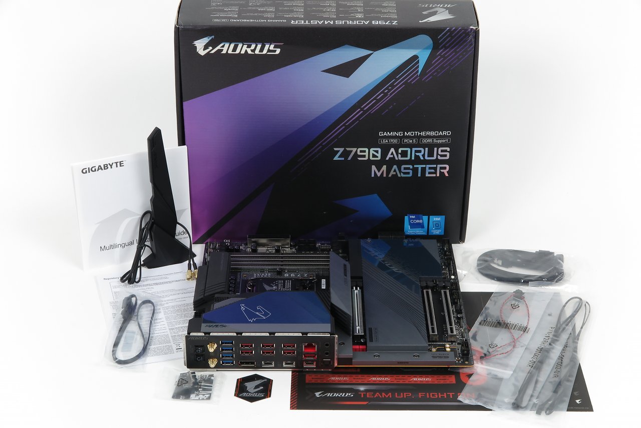 [12/04/2024] Gigabyte Z790 Aorus Master: Packungsinhalt