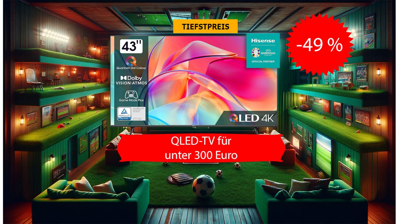 [02/04/2024] Hisense QLED-TV E7KQ Deal
