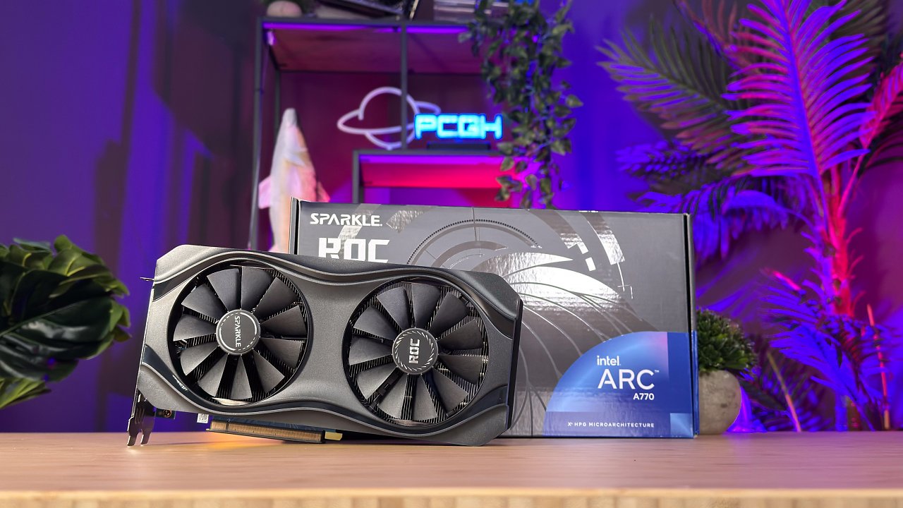 [27/04/2024] Sparkle: Intel Arc A770 und A750 als neue Custom Designs in Schwarz und Weiß (1)