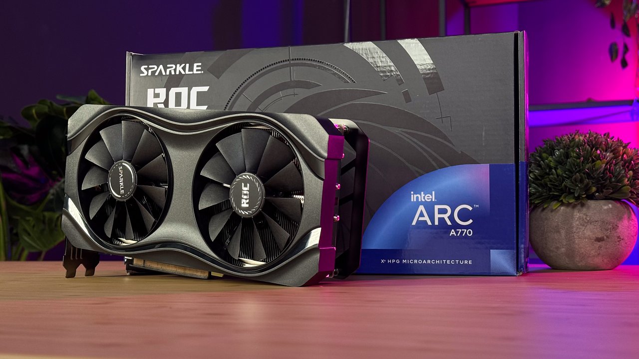 [27/04/2024] Sparkle: Intel Arc A770 und A750 als neue Custom Designs in Schwarz und Weiß (2)