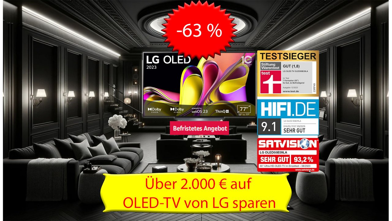 [30/04/2024] LG OLED B39 Otto Deal 04 2024