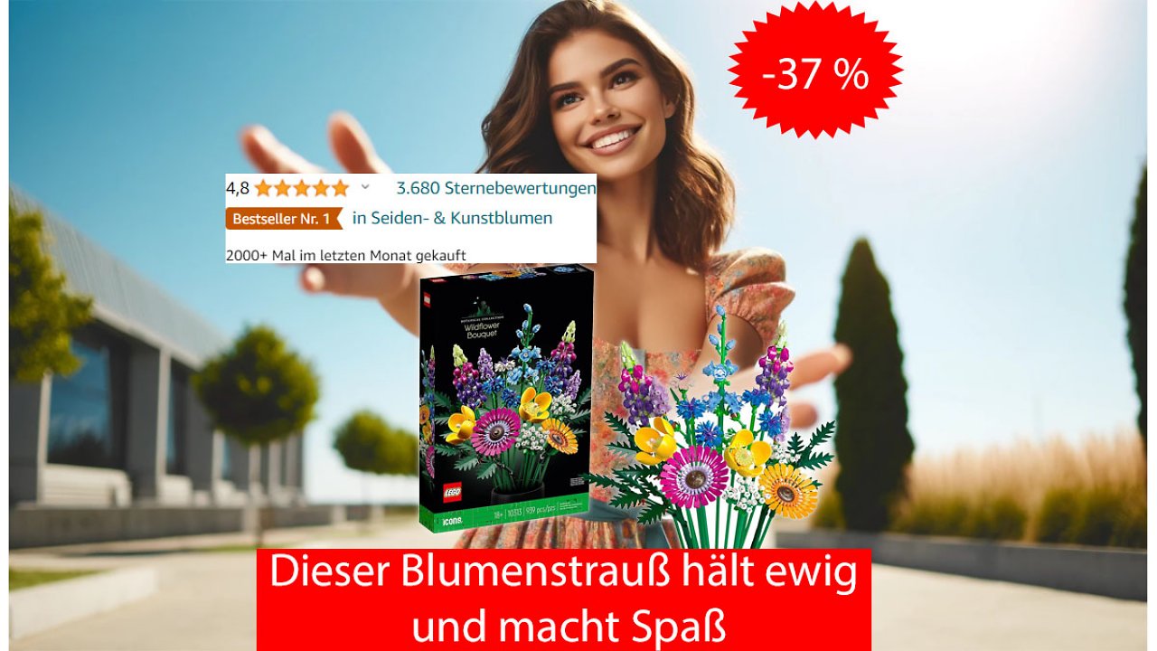 [08/04/2024] Lego Wildblumenstrauß Deal&nbsp;
