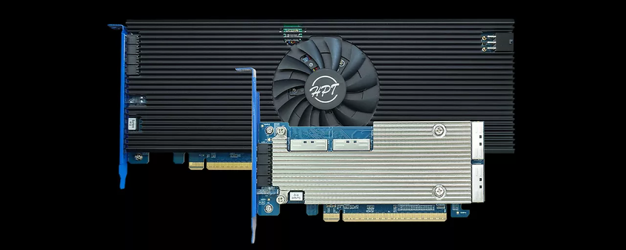 [29/04/2024] HighPoint: PCIe-5.0-NVMe-Karten ermöglichen bis zu 2 Petabyte SSD-Speicher