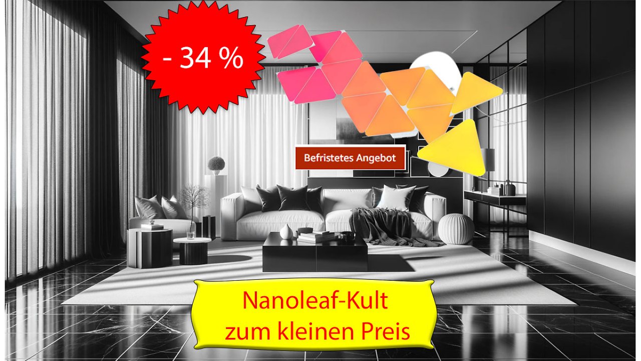 [29/04/2024] Nanoleaf Smart Home Beleuchtung Deal