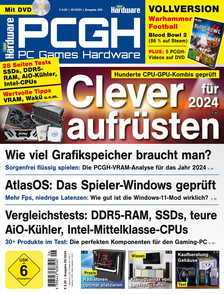 [22/04/2024] DVD-Cover der PCGH-Ausgabe 06/2024.