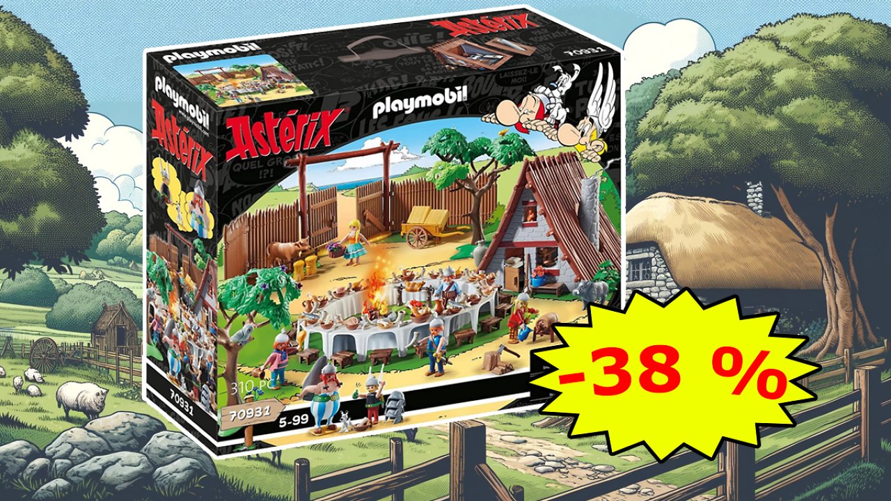 [22/04/2024] Hat Amazon zu viel vom Zaubertrank getrunken? Höchster Rabatt auf Playmobil Asterix