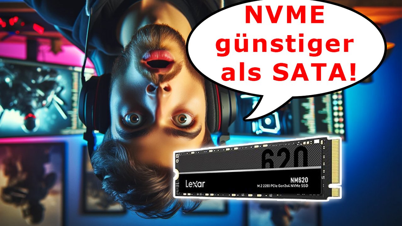 [13/04/2024] SSD Lexar NM620 2 TB NVME vs SATA günstig kaufen Mindfactory Angebot