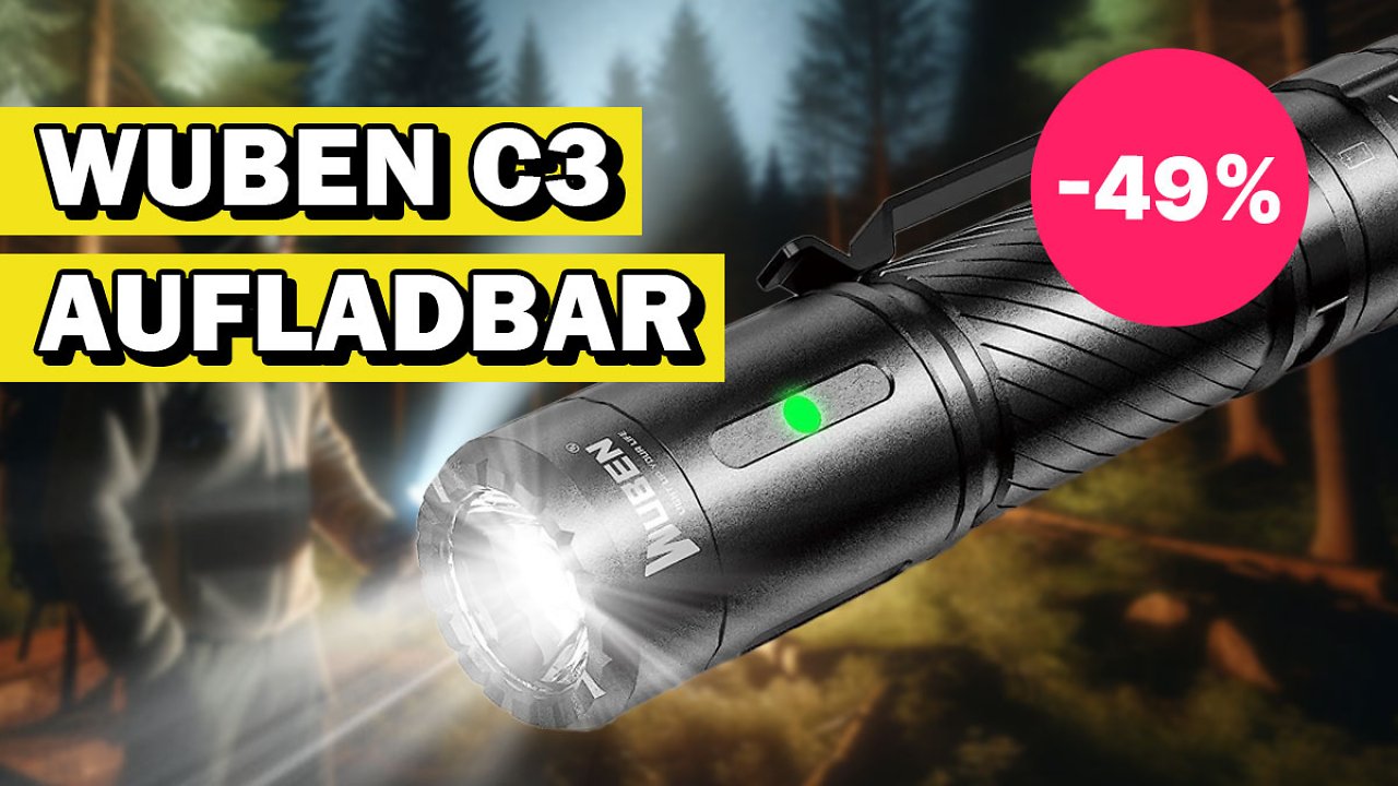 [04/04/2024] Nicht mehr Lang! Shadowhak-Alternative Stroboskob Taschenlampe dank doppeltem Rabatt 49 % günstiger - eignet sich fürs Handgepäck, Camping oder Wandern