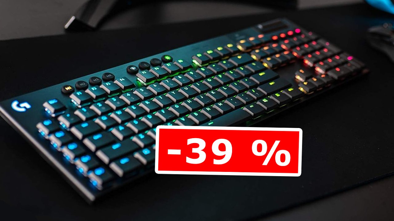 [13/04/2024] Über 100 Euro sparen bei Gaming-Tastatur: Logitech G915 Lightspeed bei Amazon stark reduziert