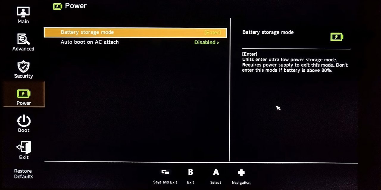 [21/05/2024] BIOS