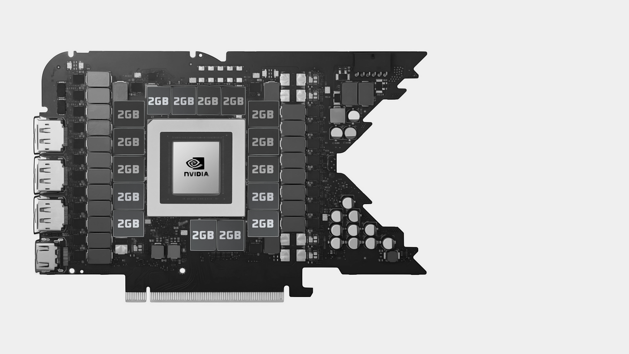 PCB mit 32 GiB und V-Ausschnitt
