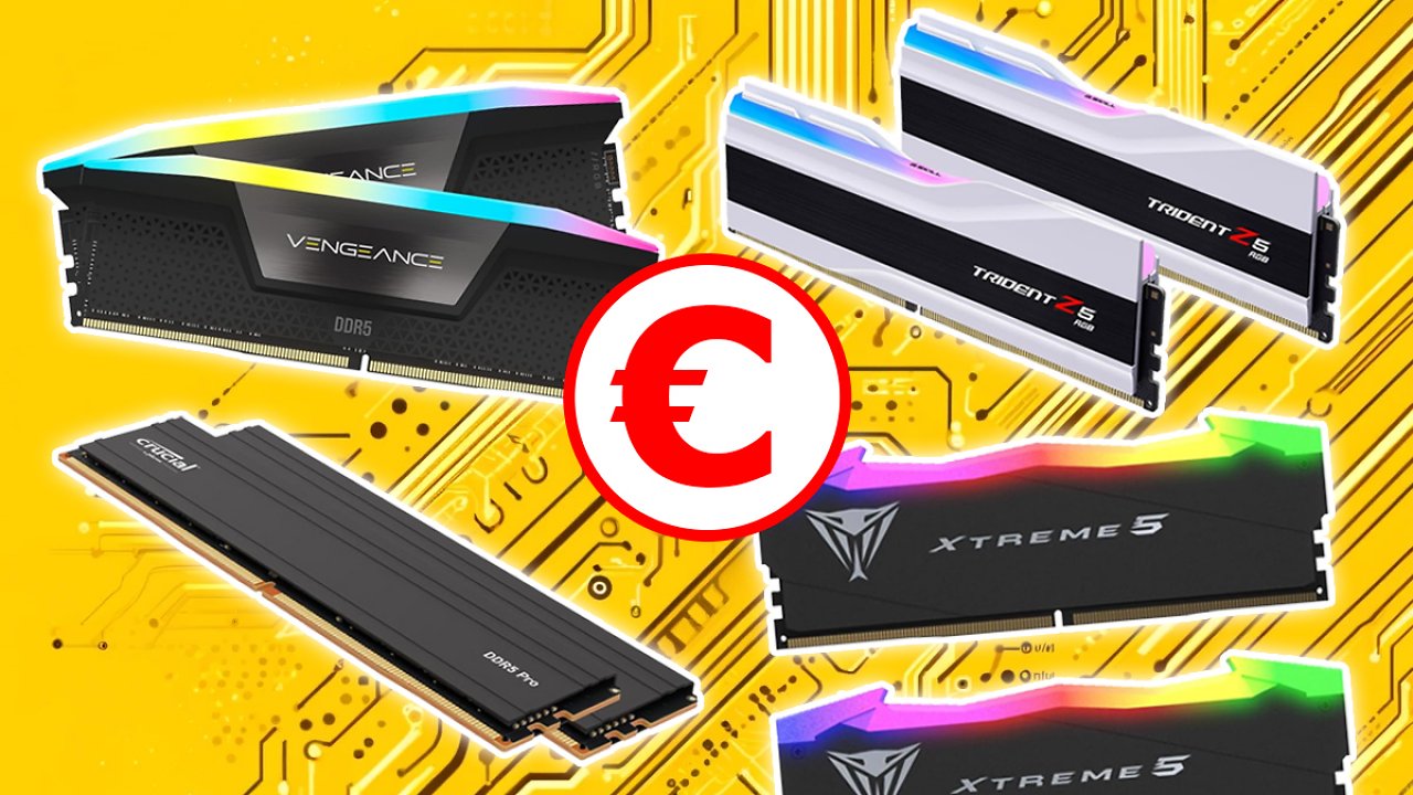 [25/05/2024] DDR5-RAM-Preise im Detail geprüft: Ab dieser Taktstufe wird es teuer