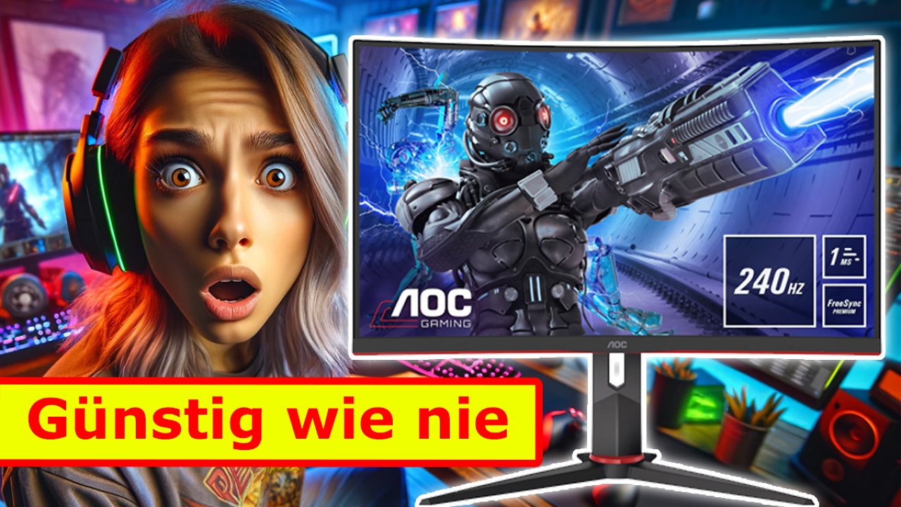 [12/05/2024] Wie lange hält der Preis? Gaming-Monitor mit 31,5 Zoll und 240 Hz unter 190 Euro gefallen