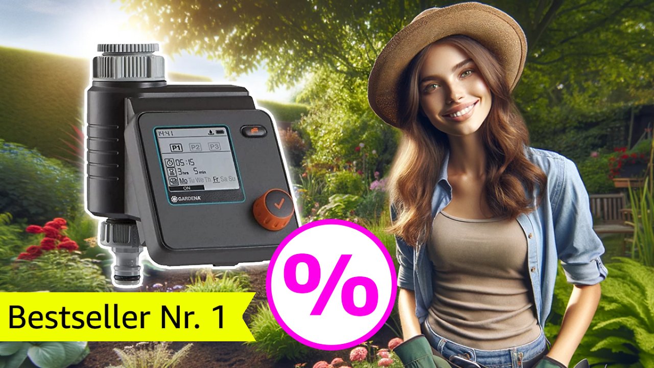 [05/05/2024] Zu diesem Preis kaufen jetzt alle: Gardena Bewässerungscomputer bei Amazon stark reduziert