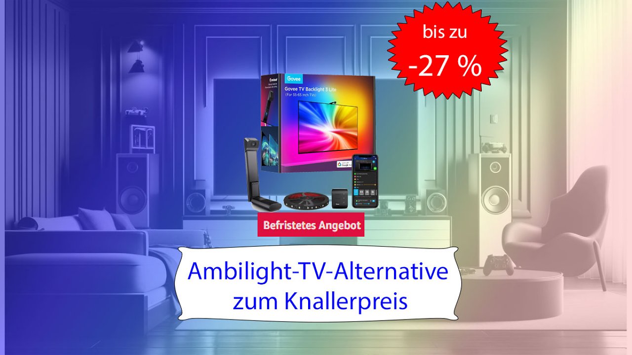 [08/05/2024] Govee TV Hintergrundbeleuchtung Deal 05 2024