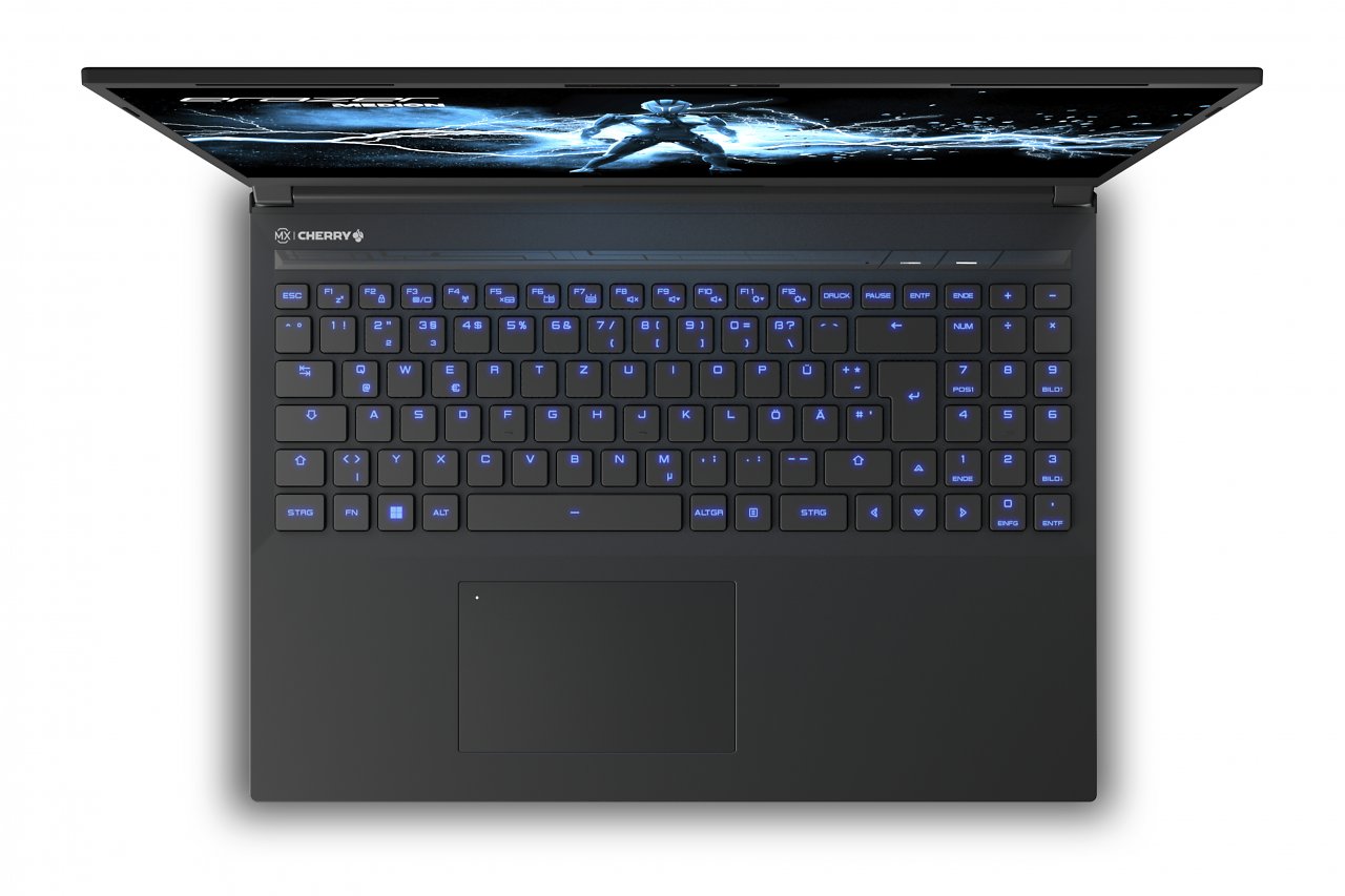 [06/05/2024] MEDION ERAZER Major X20 Top keyboard BLUE Pressebild