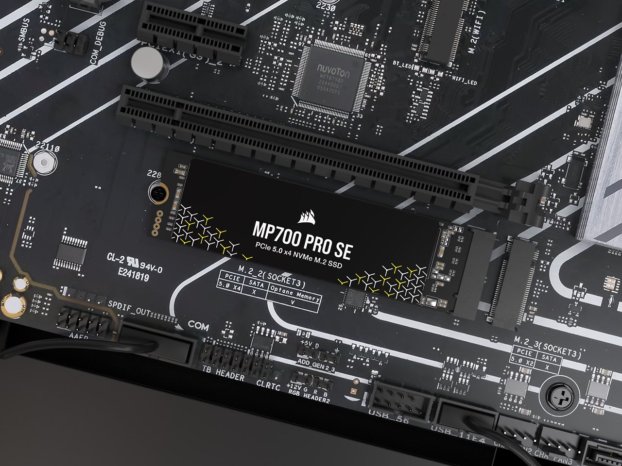 [10/05/2024] Corsair MP700 Pro SE: Neue PCIe-5.0-SSD in zwei Größen angekündigt (2)