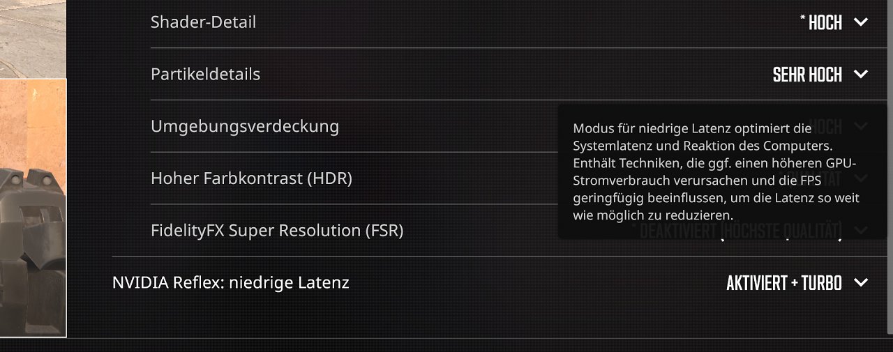 [29/05/2024] Besitzer von Nvidia-Karten können ohnehin stets auf das bewährte Nvidia Reflex (samt Boost/Turbo) zurückgreifen. Beim Boost-Mode wird u. a. der Takt höher gehalten.