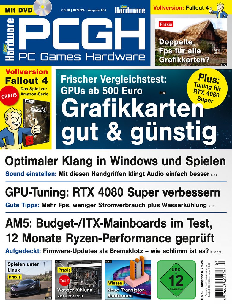 [28/05/2024] DVD-Cover der PCGH-Ausgabe 07/2024.