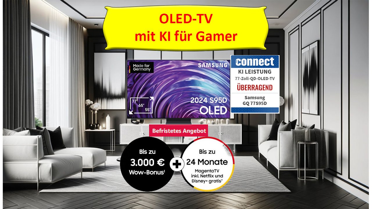 [01/05/2024] Samsung OLED-TV S95D Deal zum Launch