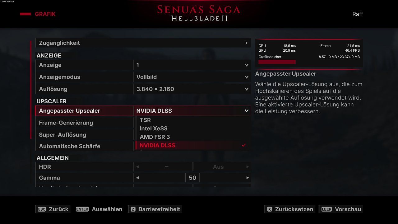 [21/05/2024] Senua s Saga Hellblade 2 PC Upsampling