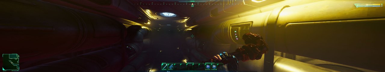 [23/05/2024] -Lucky+Devil-: System Shock (2023) mit Widescreen-Fix: 5760x1080; Reshade + Nova LUT Preset, Grafik auf Max (7)