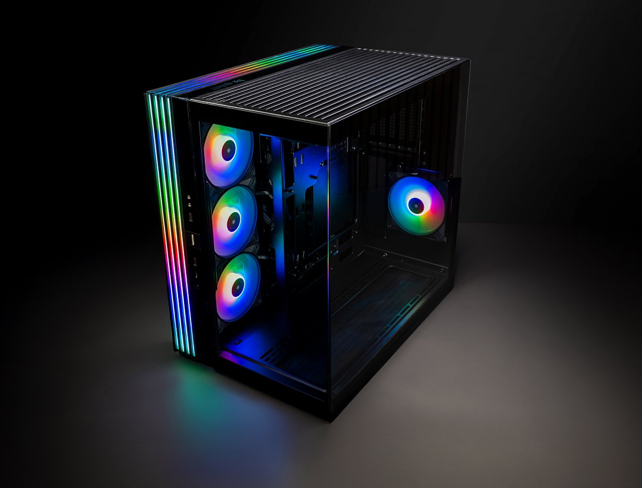 [05/06/2024] Be Quiets Light Base 600 LX in Schwarz, vertikal und invertiert.