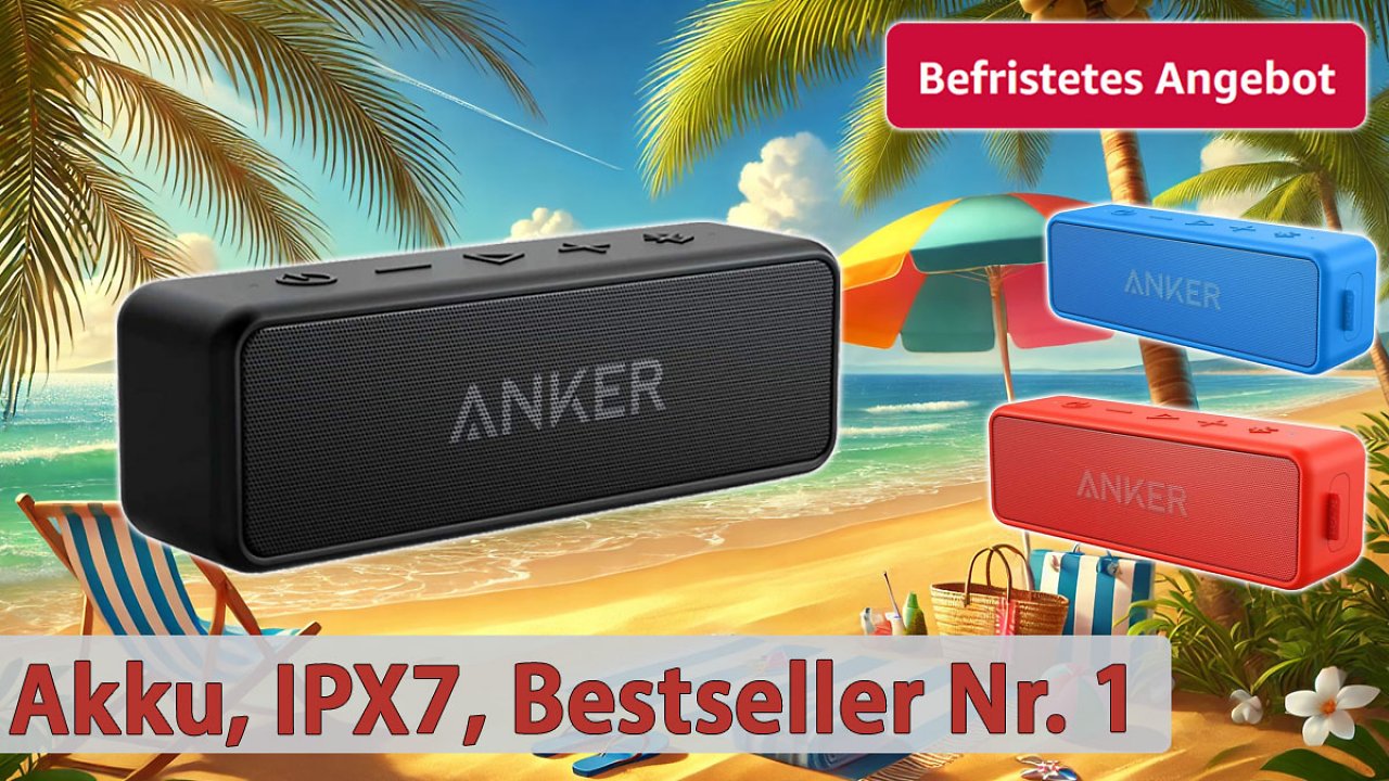 [25/06/2024] Deal: Bluetooth-Lautsprecher Anker Soundcore 2 für 29 € rockt mit 122.000 Bewertungen Verkaufscharts
