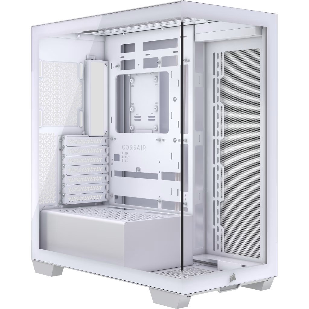 [20/06/2024] Mit dem 3500X wird ein neuer Midi-Tower mit umlaufendem Design aus gehärtetem Glas präsentiert, der dank vielseitigem Layout auch große Grafikkarten und Mainboards bis zu E-ATX unterstützen soll. Mit an Bord ist hier auch Support für Asus' BTF und MSIs Project Zero für versteckte Kabelanschlüsse.&nbsp;