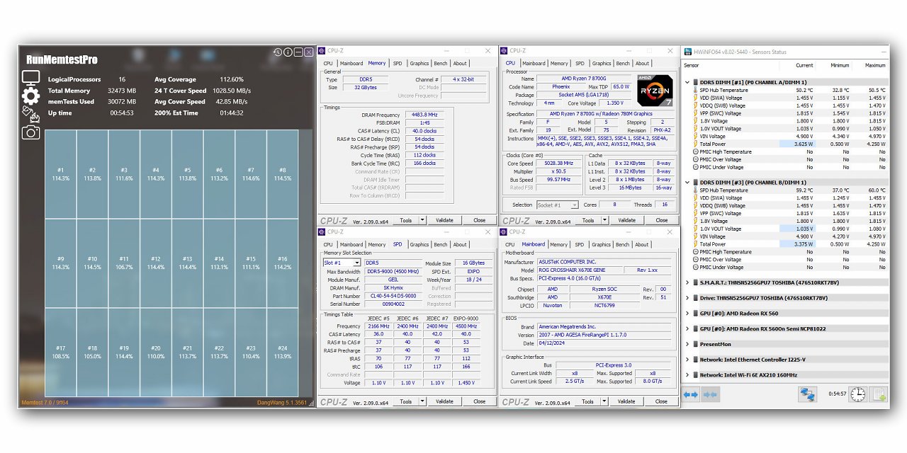 [01/06/2024] Computex 2024: GeIL demonstriert DDR5-RAM mit 10.200 MT/s - ohne LN2-Kühlung (1)