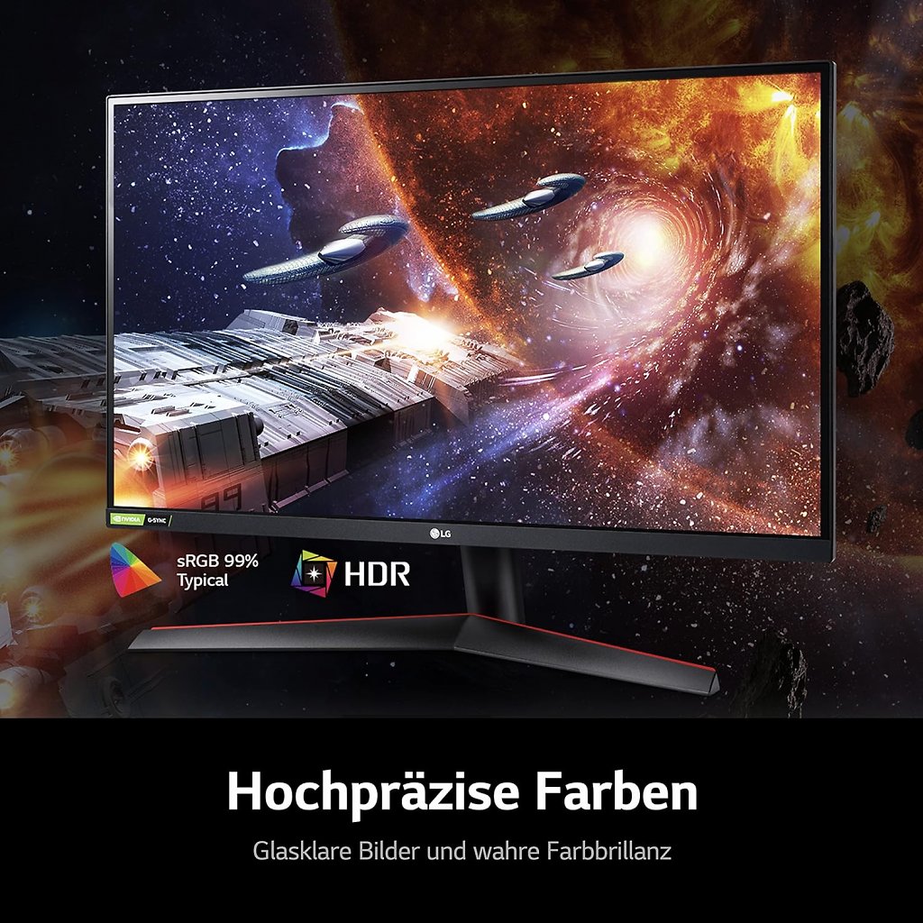 Der LG Ultragear 27GN800P-B überzeugt mit seiner sehr guten Bildqualität.