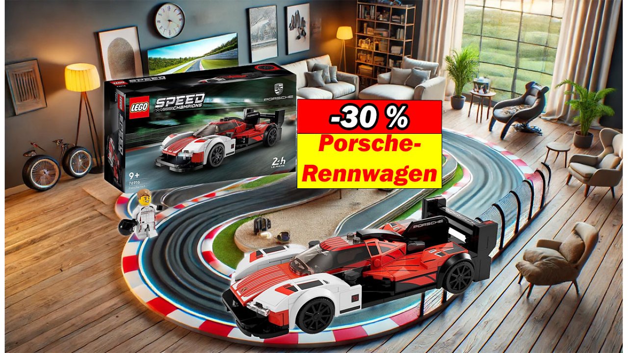 [17/06/2024] Lego Porsche 963 Modellauto Deal 06 2024
