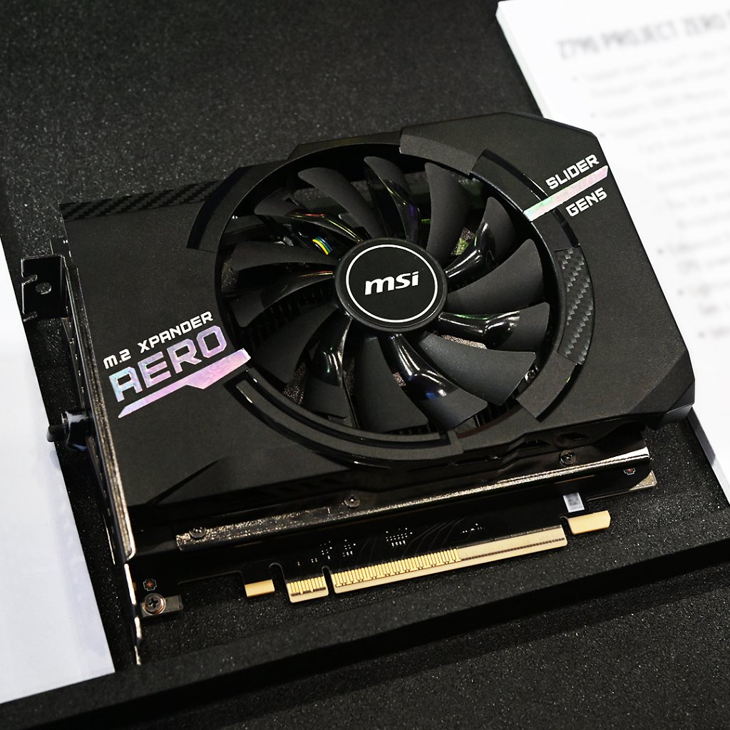 [16/06/2024] MSI M.2 Xpander-Aero Slider Gen5