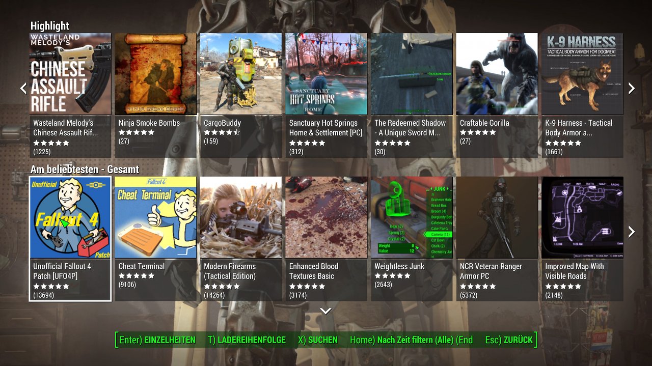 [03/06/2024] Noch nie gespielt? Fallout 4 als Heft-Bonus: Mods und Infos (3)