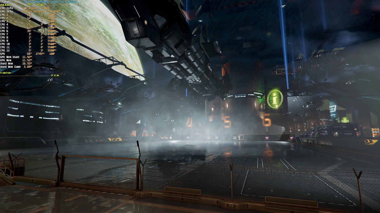 X4 Foundations Timelines with Update 7.00 - Detailvergleich - Maxed, 4xSSAA