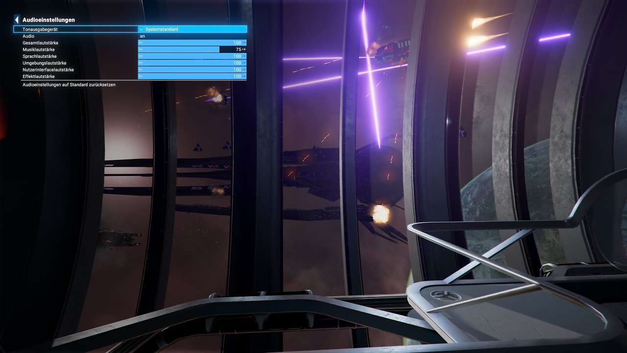[24/06/2024] X4 Foundations Timelines with Update 7.00 - Menü - 02 - Audioeinstellungen