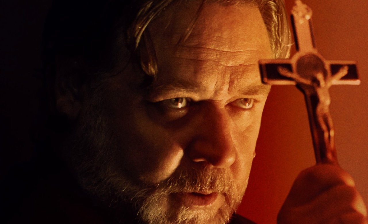 Russell Crowe in The Pope's Exorcist.