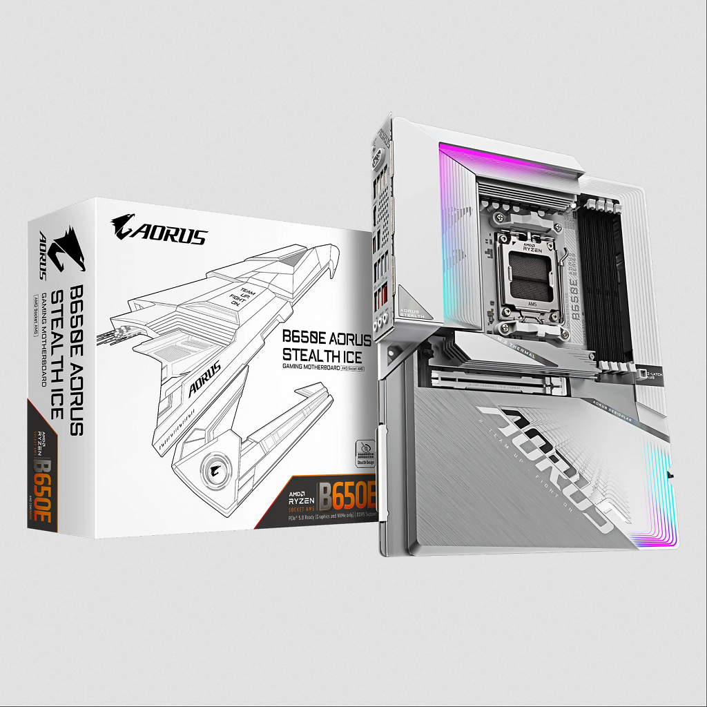 Gigabyte B650E Aorus Stealth Ice