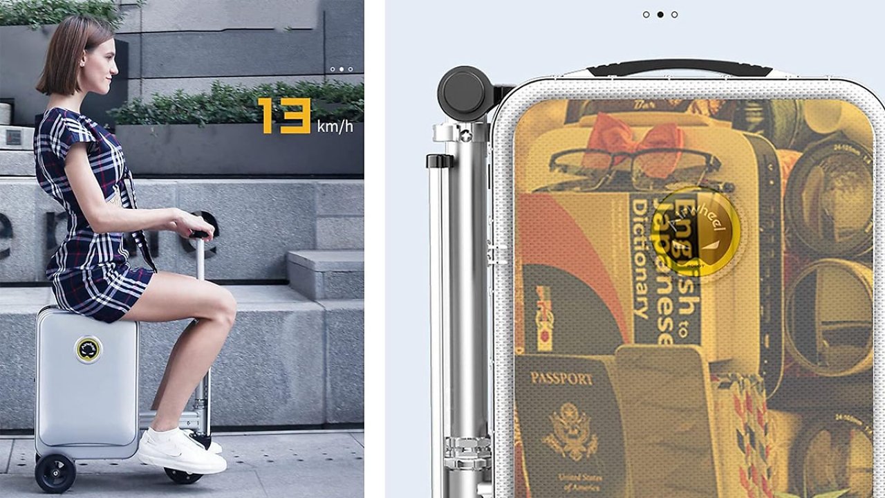 Konkurrenz für E-Scooter? Fahrbare E-Koffer sind in Asien der letzte Schrei und kommen jetzt zu uns - aber sind sie auch legal?