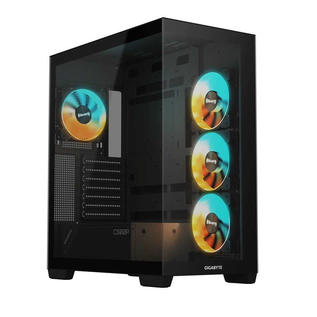 [24/07/2024] &nbsp;Gigabyte C500 Panoramic Stealth: Neues Gehäuse mit viel Glas (2)
