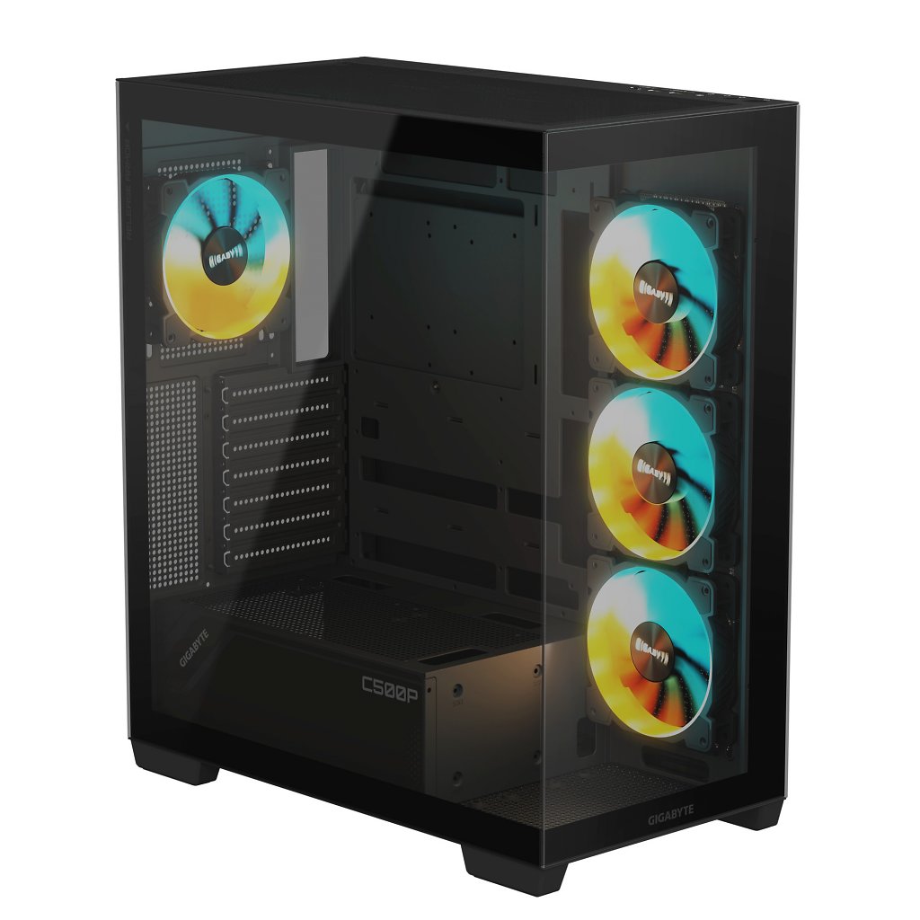 [24/07/2024] &nbsp;Gigabyte C500 Panoramic Stealth: Neues Gehäuse mit viel Glas (10)