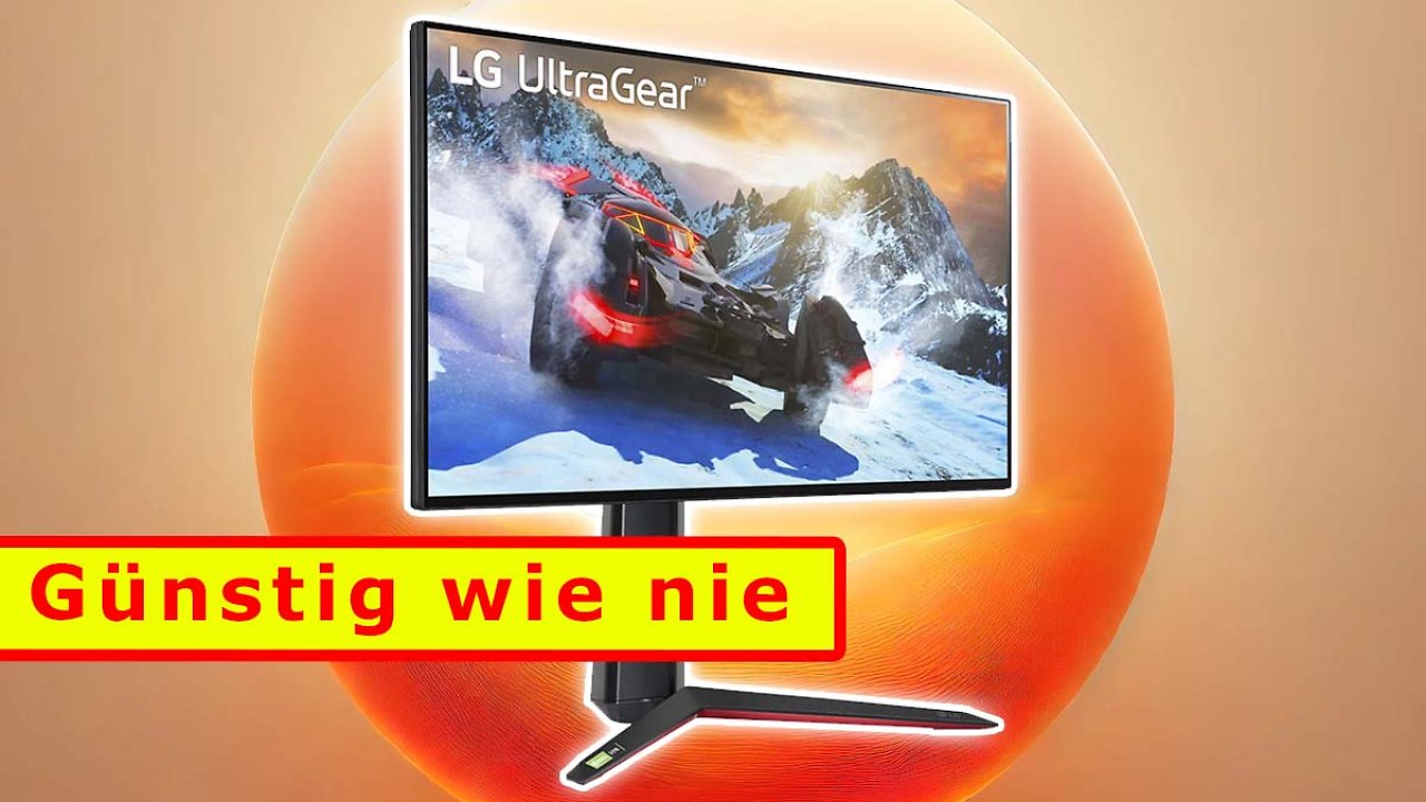 [03/07/2024] Deal: LG Gaming-Monitor mit 4K UHD, 144 Hz und HDR 600 günstig wie nie