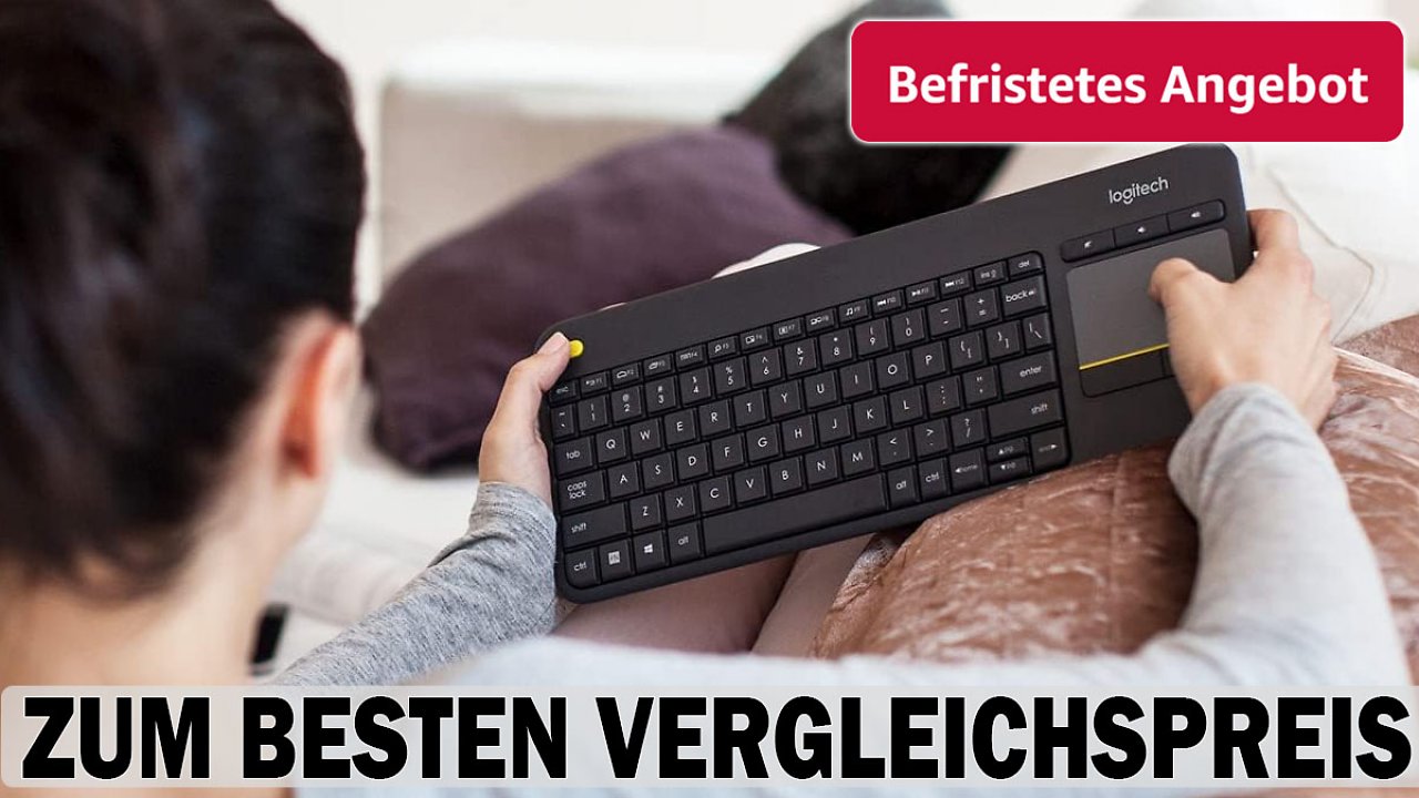 [24/07/2024] Tastaturen-Deal: Logitech K400 Plus für HTPC & TV unter Vergleichspreis im Amazon-Angebot