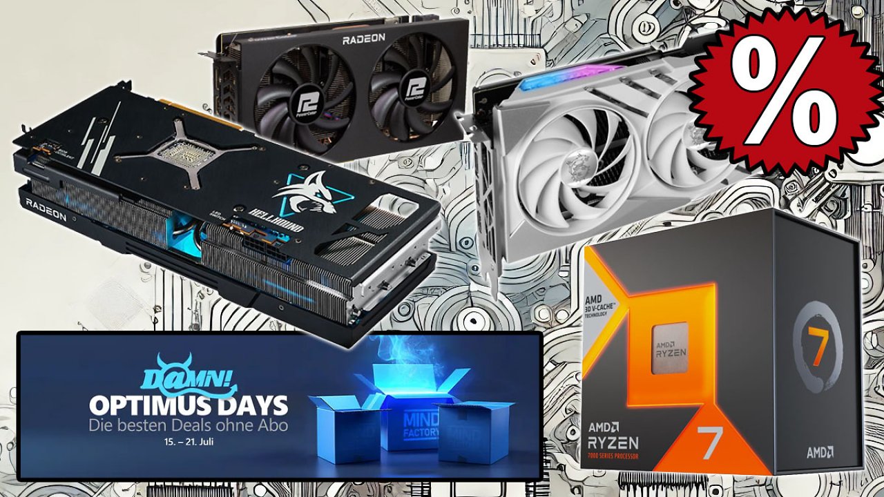 [18/07/2024] Deal: Mindfactory ruft Prime-Konter aus, reduziert 7800X3D, 7900 XT, RTX 4070 Super uvm. auf Bestpreis