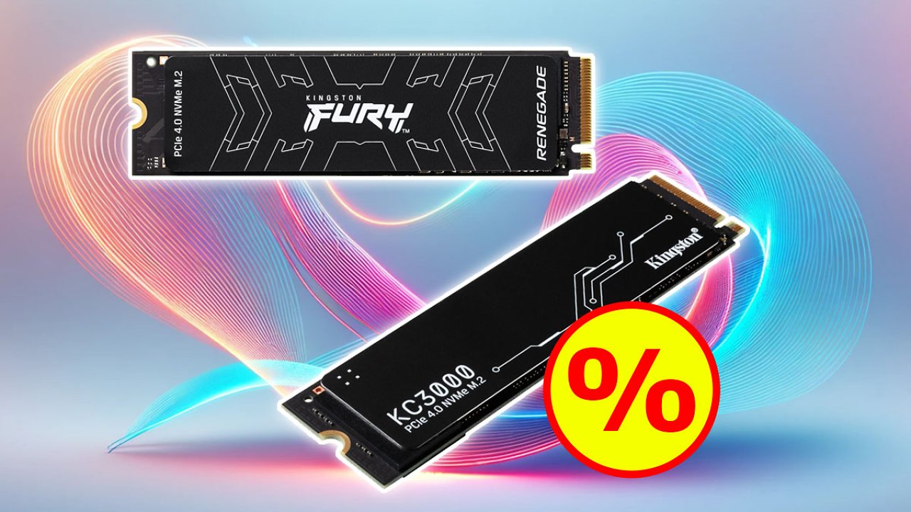[12/07/2024] Deal: Schnelle Kingston-M.2-SSDs mit 1 und 2 TB für kurze Zeit konkurrenzlos günstig
