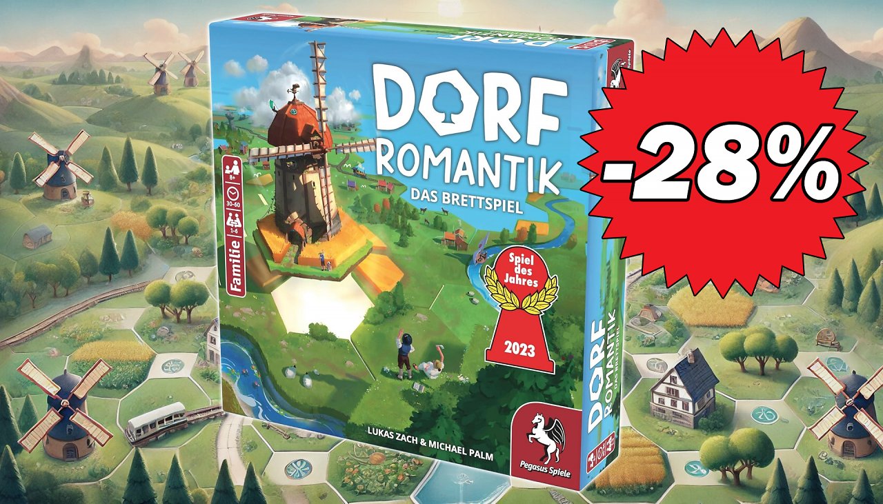 [09/07/2024] Dorfromantik: Vom Videospiel zum preisgekrönten Brettspiel-Hit - jetzt für 28,99 Euro im Angebot