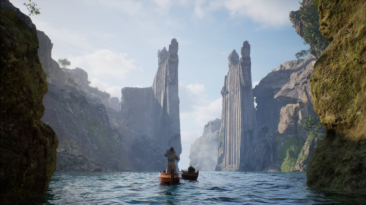 [31/07/2024] Ein 3D-Künstler hat sich sechs Tage lang hingesetzt, um die Argonath-Szene aus Der Herr der Ringe: Die Gefährten in der Unreal Engine 5.4 zu modellieren.